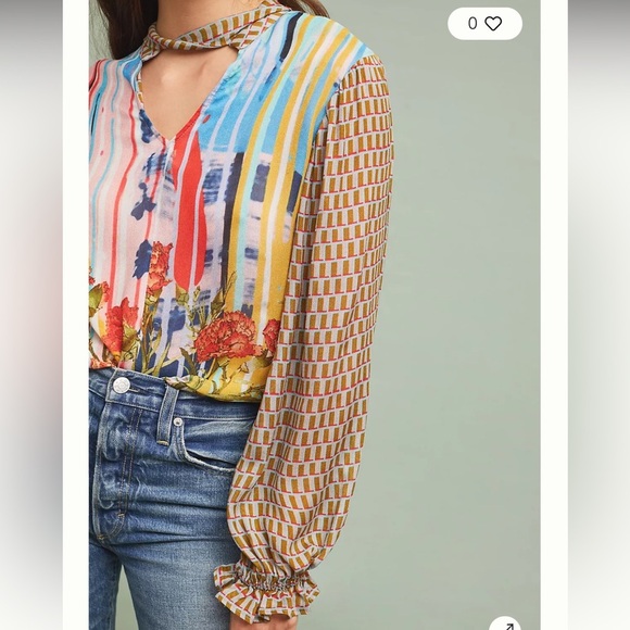 Conditions Apply Retro Peasant Blouse size XS - Picture 3 of 8